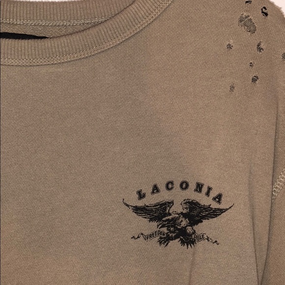 LACONIA ripped sweatshirt - Picture 2 of 6